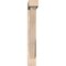 Ekena Millwork Traditional Block Smooth Bracket w/ Offset Brace, Douglas Fir, 5 1/2"W x 32"D x 40"H BKT0604X32X40TRA05SDF - alternate 2